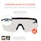 Ergodyne AEGIR-AFAS, Safety Glasses, Anti-Fog & Anti-Scratch, Indoor/Outdoor Lens, Matte Black Frame Frame AEGIR-AFAS - alternate 9